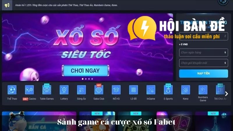 Lô đề Fabet là gì? Hiểu đúng về xổ số online