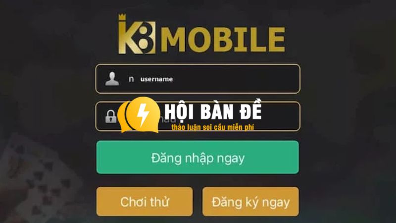 Cập nhật link vào chính thức của nhà cái lô đề K8