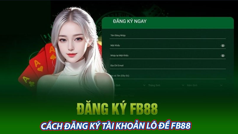 Cách đăng ký tài khoản lô đề FB88